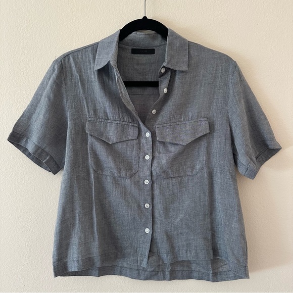 Joe’s Jeans button up shirt // No size tag - Picture 1 of 4